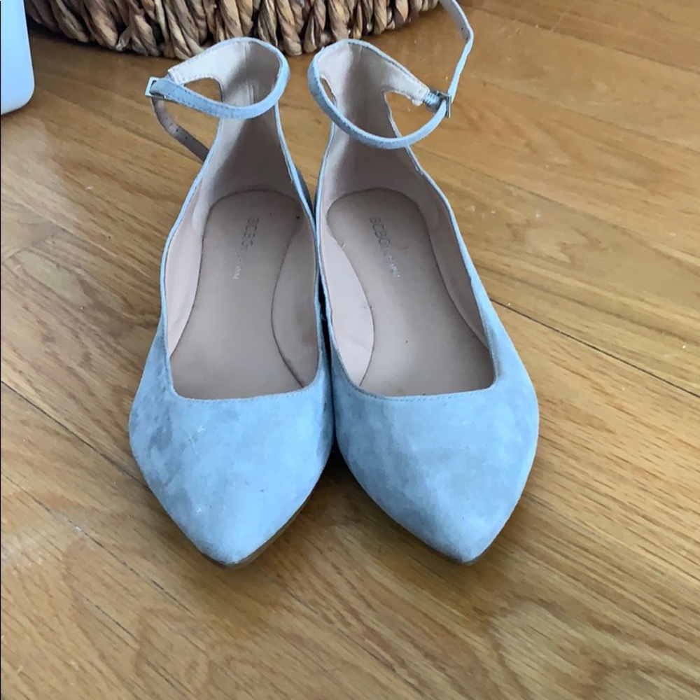 Blue woman’s flats